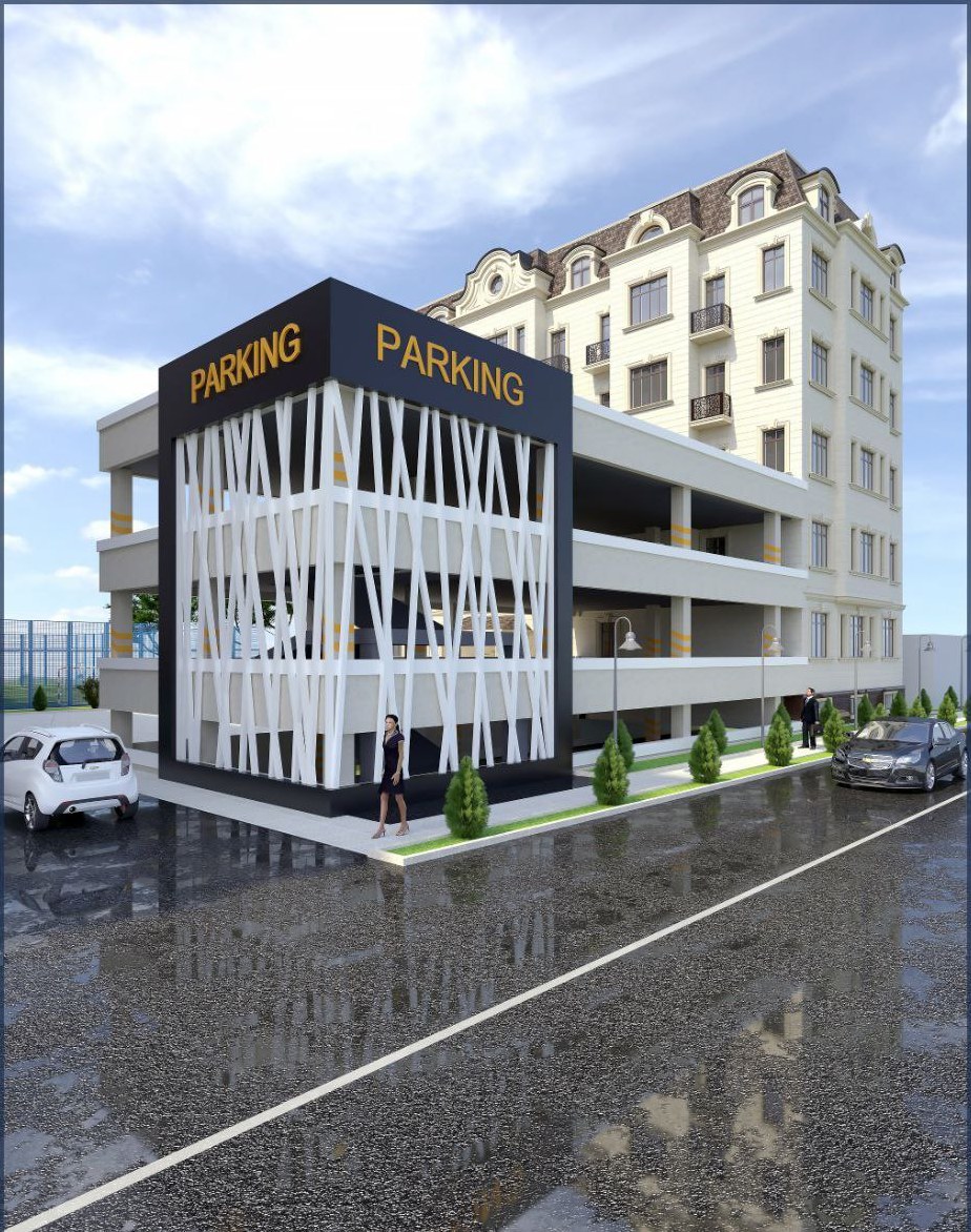 Multi-level parking architecture